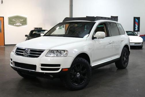Campanella White 2006 Volkswagen Touareg V10 TDI
