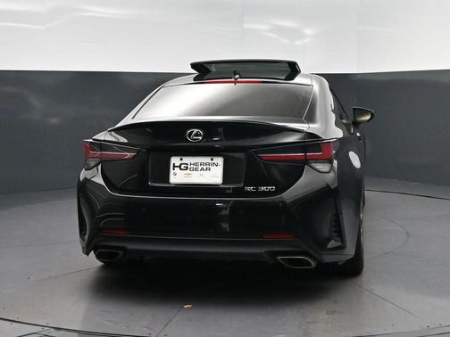 Obsidian Black 2022 Lexus RC 300 F Sport