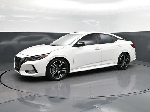 Aspen White 2023 Nissan Sentra SR