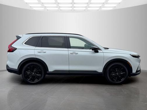 Platinum White Pearl 2023 Honda CR-V Hybrid Sport