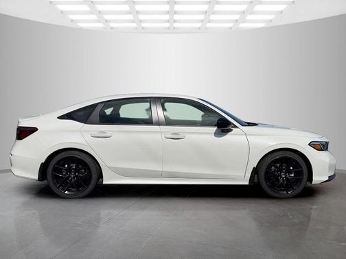 Platinum White Pearl 2026 Honda Civic Sport