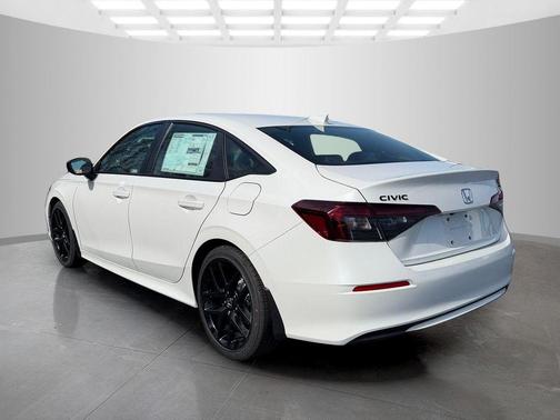 Platinum White Pearl 2026 Honda Civic Sport