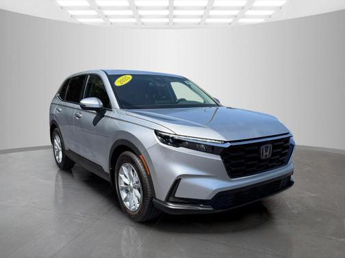 Solar Silver Metallic 2025 Honda CR-V EX