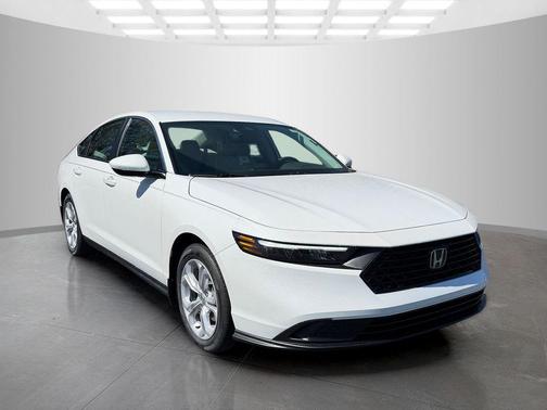 Platinum White Pearl 2026 Honda Accord LX 1.5T