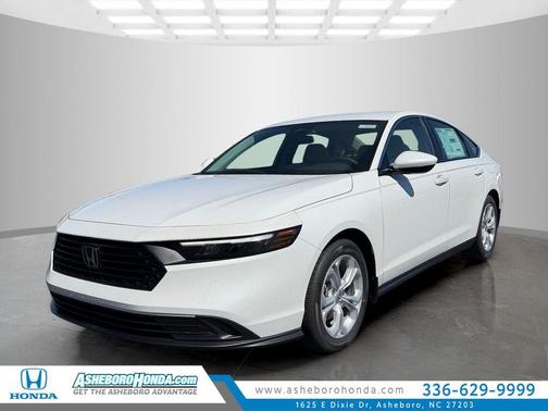 Platinum White Pearl 2026 Honda Accord LX 1.5T