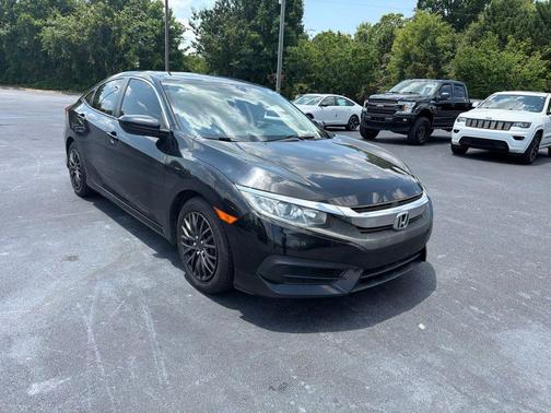 Crystal Black Pearl 2017 Honda Civic LX