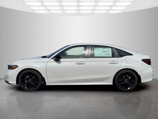 Platinum White Pearl 2026 Honda Civic Sport