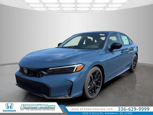 Blue Lagoon Pearl 2026 Honda Civic Sport