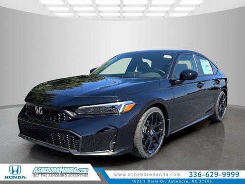 Crystal Black Pearl 2026 Honda Civic Sport