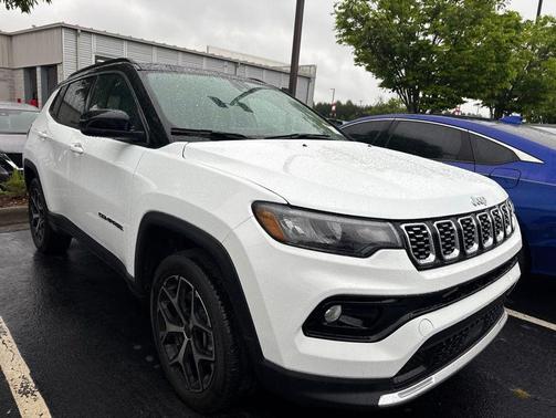 Bright White Clearcoat 2025 Jeep Compass Limited