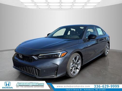 Meteorite Gray Metallic 2026 Honda Civic Sport