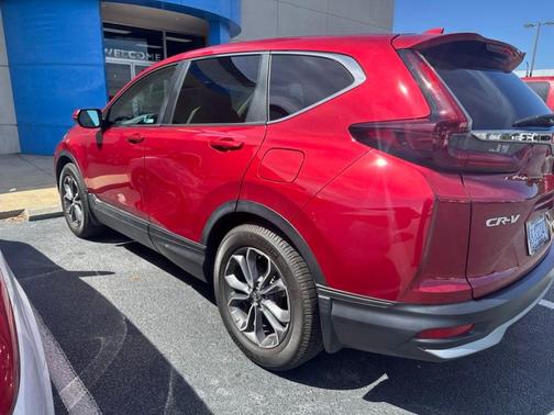 Radiant Red Metallic 2022 Honda CR-V EX-L