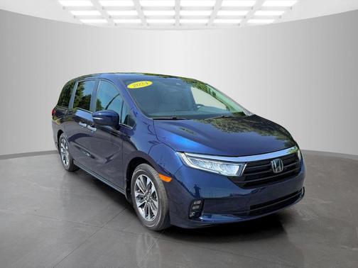 Obsidian Blue Pearl 2024 Honda Odyssey EX-L