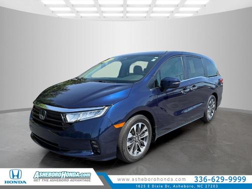 Obsidian Blue Pearl 2024 Honda Odyssey EX-L