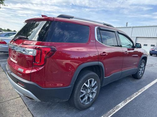 Volcanic Red Tintcoat 2023 GMC Acadia AWD SLT