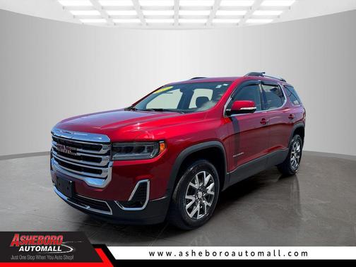 Volcanic Red Tintcoat 2023 GMC Acadia AWD SLT