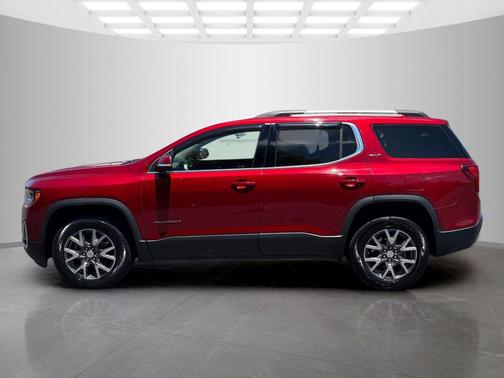 Volcanic Red Tintcoat 2023 GMC Acadia AWD SLT
