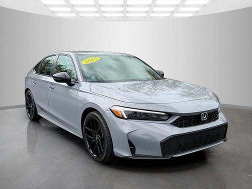 Sonic Gray Pearl 2025 Honda Civic Hybrid TOURING