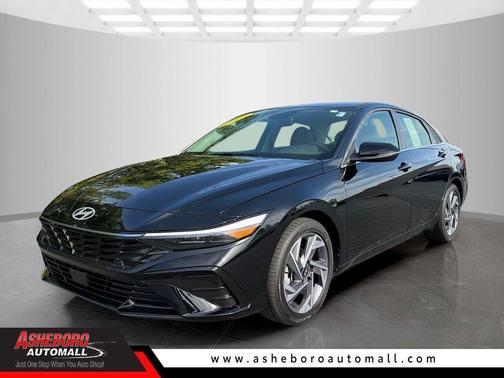 Black 2025 Hyundai ELANTRA HEV Limited