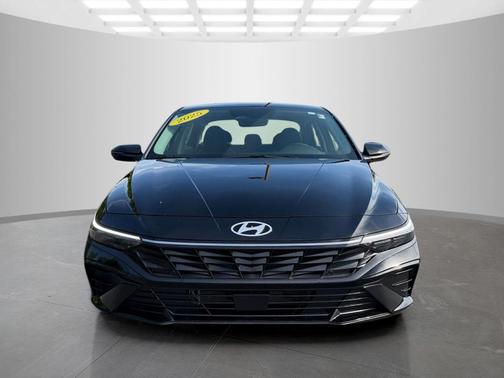 Black 2025 Hyundai ELANTRA HEV Limited