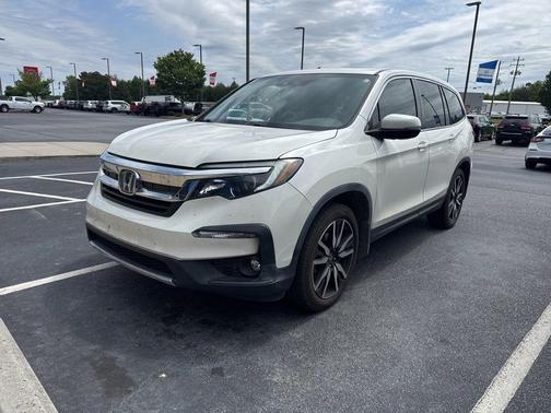 White Diamond Pearl 2019 Honda Pilot EX-L