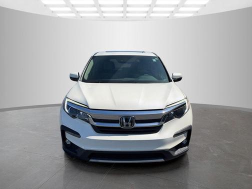 White Diamond Pearl 2019 Honda Pilot EX-L