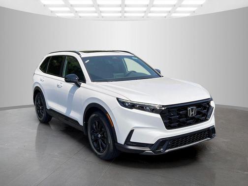 Platinum White Pearl 2026 Honda CR-V Hybrid Sport-L FWD