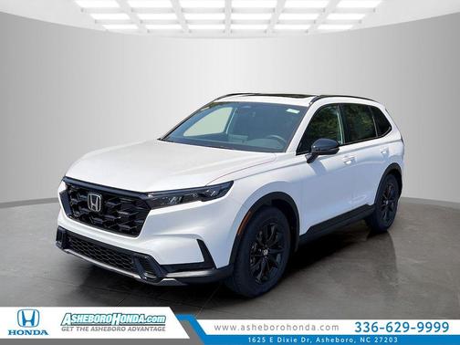 Platinum White Pearl 2026 Honda CR-V Hybrid Sport-L FWD
