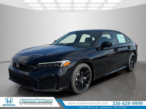 Crystal Black Pearl 2026 Honda Civic Sport