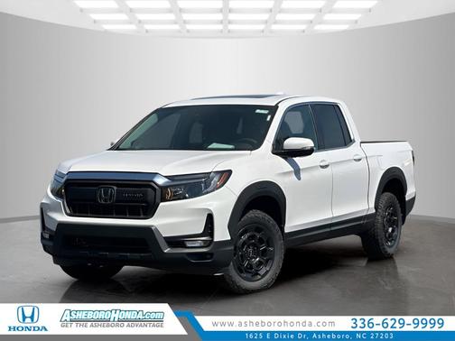 Platinum White Pearl 2025 Honda Ridgeline RTL+