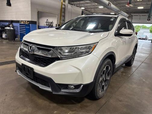 White Diamond Pearl 2017 Honda CR-V Touring