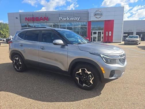 Steel Gray 2024 Kia Seltos EX