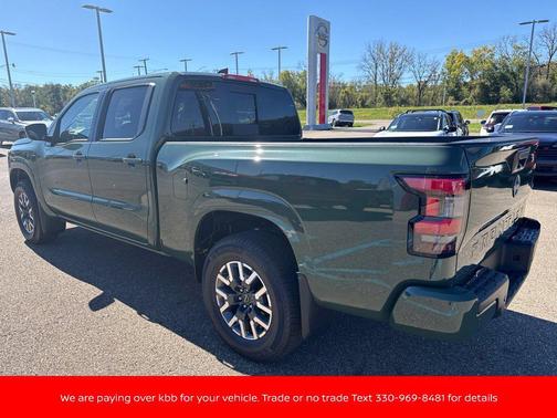 Tactical Green Metallic 2027 Nissan Frontier SV