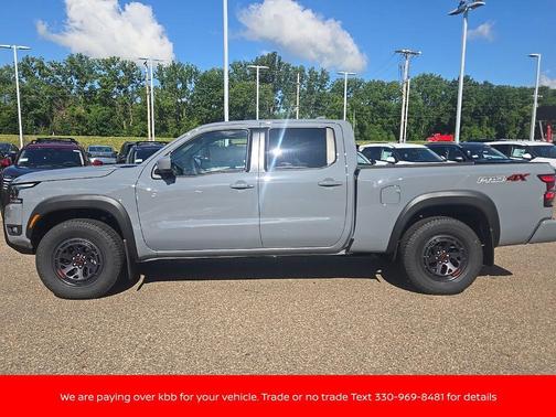 Boulder Gray Pearl 2026 Nissan Frontier PRO-4X