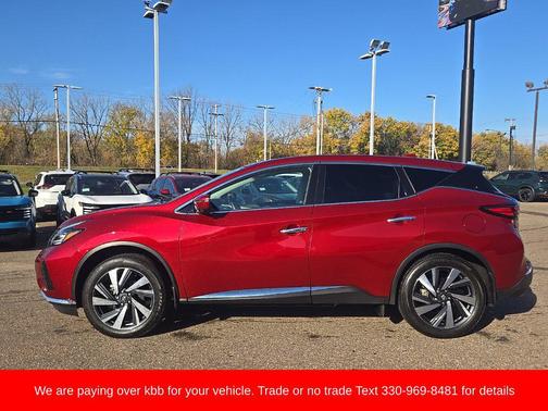 Scarlet Ember Tintcoat 2024 Nissan Murano SL Intelligent AWD