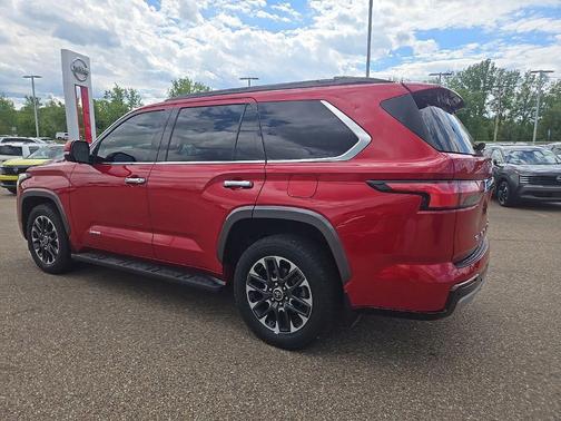 Supersonic Red 2023 Toyota Sequoia Limited