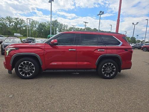 Supersonic Red 2023 Toyota Sequoia Limited