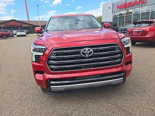 Supersonic Red 2023 Toyota Sequoia Limited