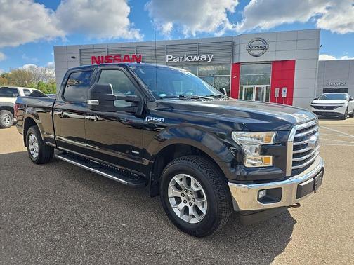 Shadow Black 2017 Ford F-150 XLT