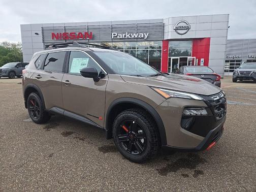 Baja Storm Metallic 2026 Nissan Rogue Rock Creek