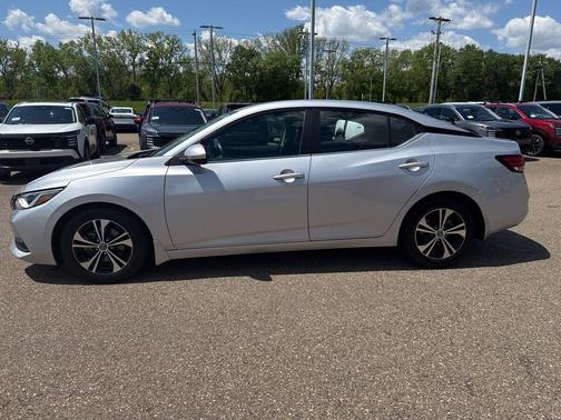 Brilliant Silver Metallic 2021 Nissan Sentra SV