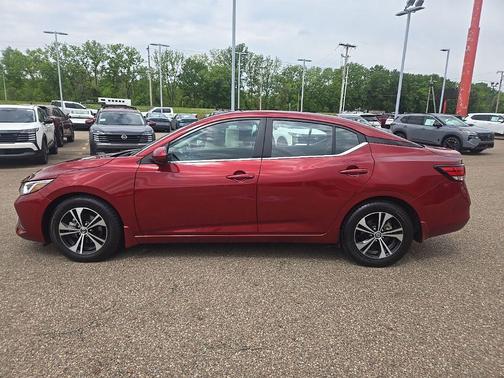 Scarlet Ember Tintcoat 2023 Nissan Sentra SV