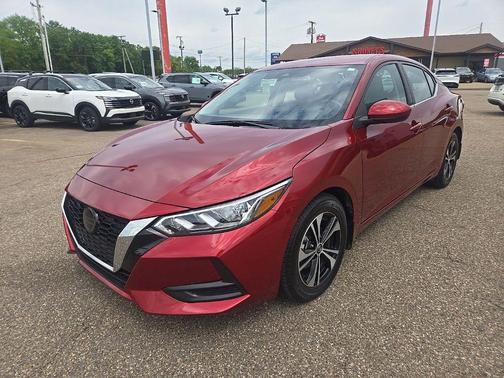 Scarlet Ember Tintcoat 2023 Nissan Sentra SV