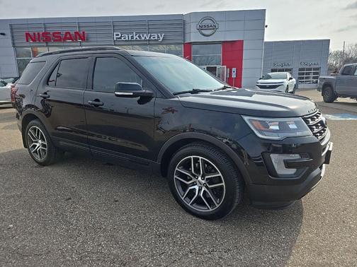 Shadow Black 2016 Ford Explorer Sport