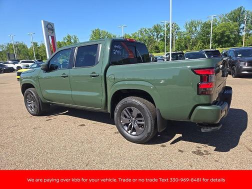 Tactical Green Metallic 2026 Nissan Frontier SV