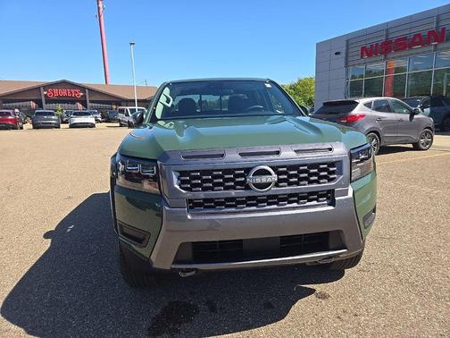 Tactical Green Metallic 2026 Nissan Frontier SV
