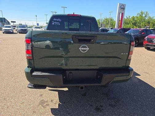 Tactical Green Metallic 2026 Nissan Frontier SV