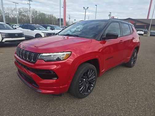 Red Hot Pearlcoat 2024 Jeep Compass Limited