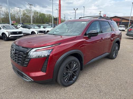 Scarlet Ember Tintcoat 2026 Nissan Pathfinder SL