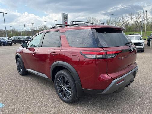 Scarlet Ember Tintcoat 2026 Nissan Pathfinder SL